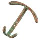 Antique Double Loop Iron Hooks